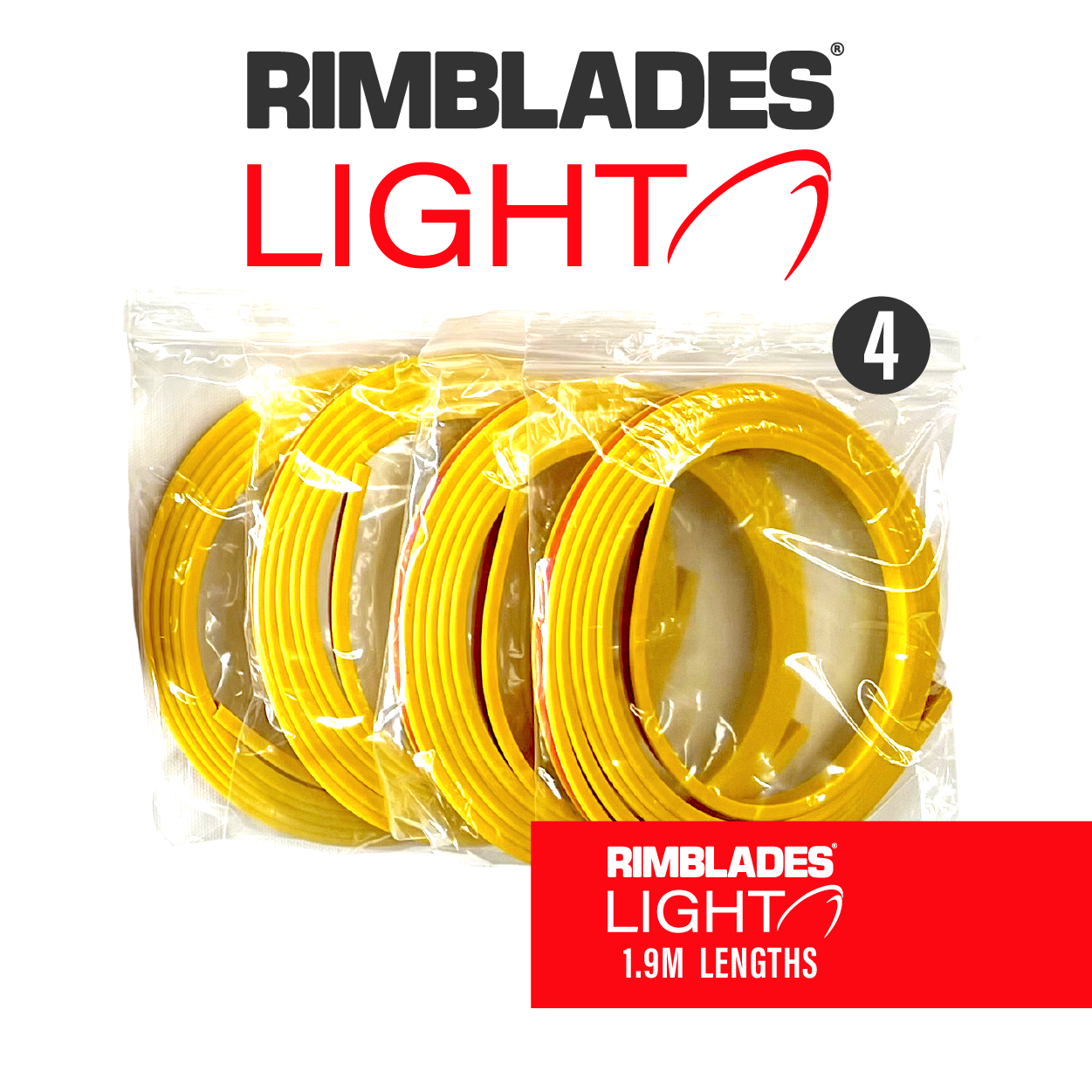 Simple 1 Kit Roue - Rimblades Léger Alliage Jante Protecteurs - Base Kit