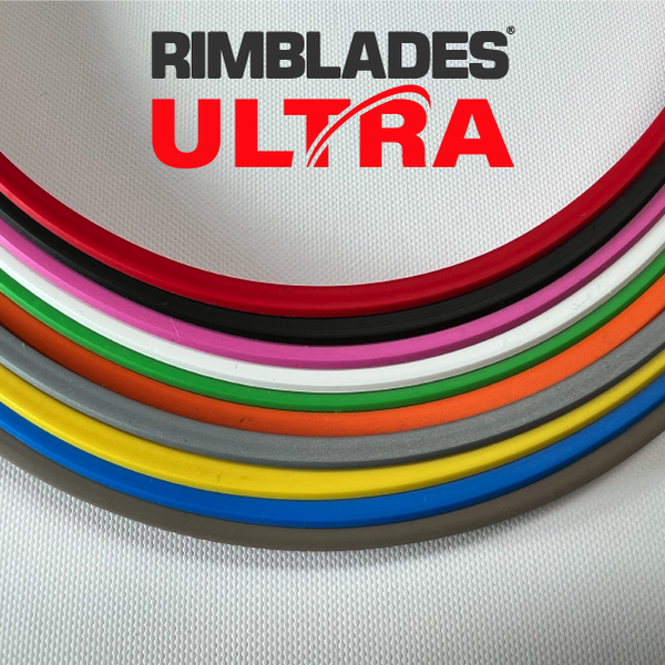 Rimblades® Ultra Alloy Wheel Rim Protectors Logo with 10 Rims in full colour range