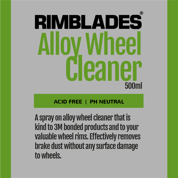 Rimblades® Ally Wheel Cleaner Infographic